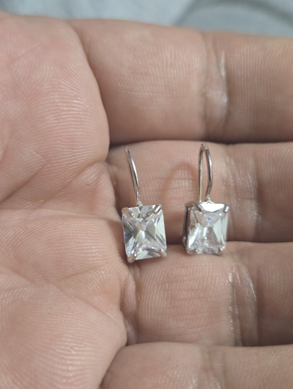 Vintage Sterling Silver 925 Earrings